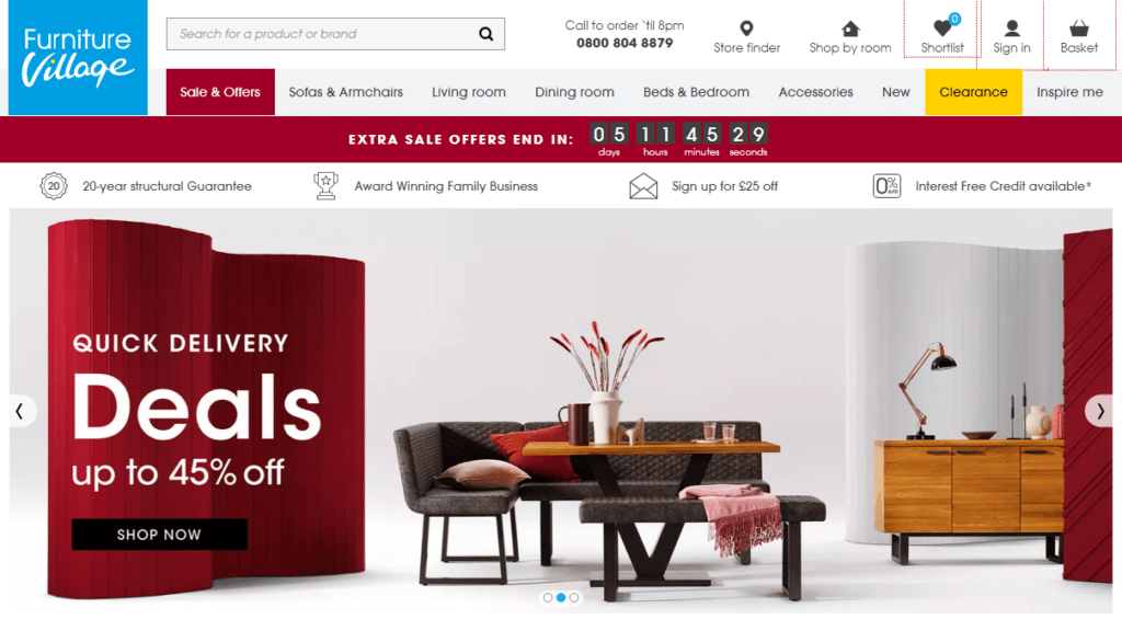 Online Furniture Shops